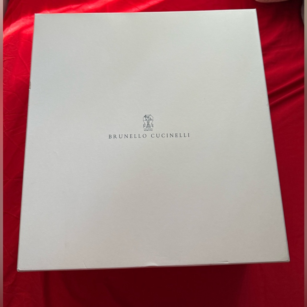 Brunello Cucinelli light gray Gift Box